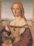 RAFFAELLO Sanzio Portrait of younger woman Germany oil painting artist